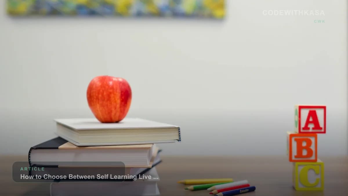 How to Choose Between Self Learning Live and Hybrid Courses