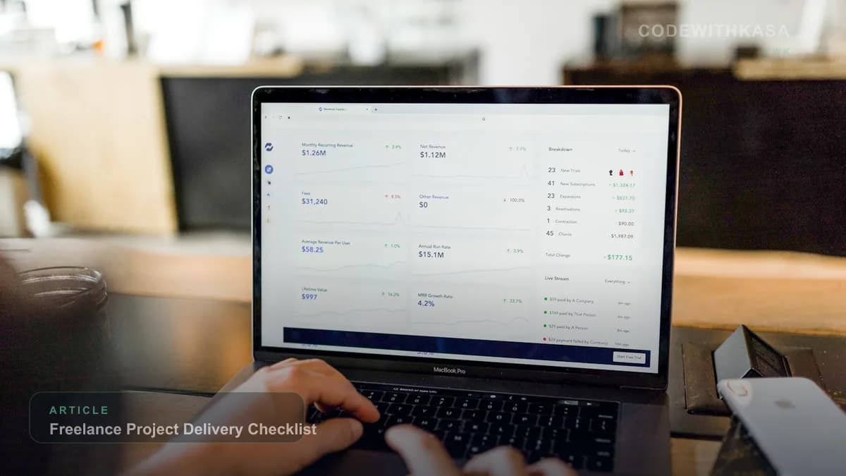 Freelance Project Delivery Checklist
