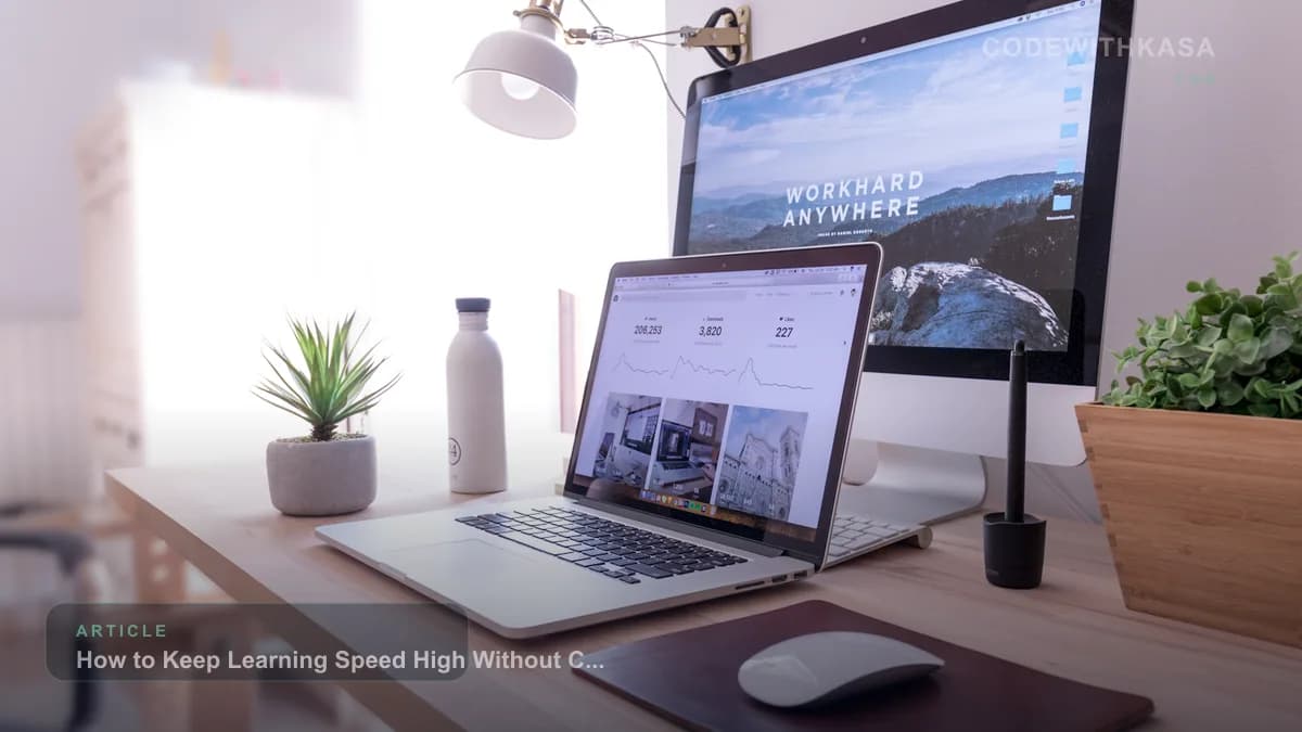 How to Keep Learning Speed High Without Chaos