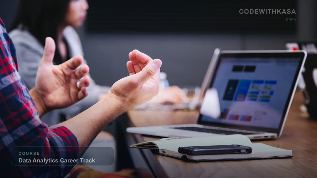 Data Analytics Career Track CodeWithKasa course cover photo