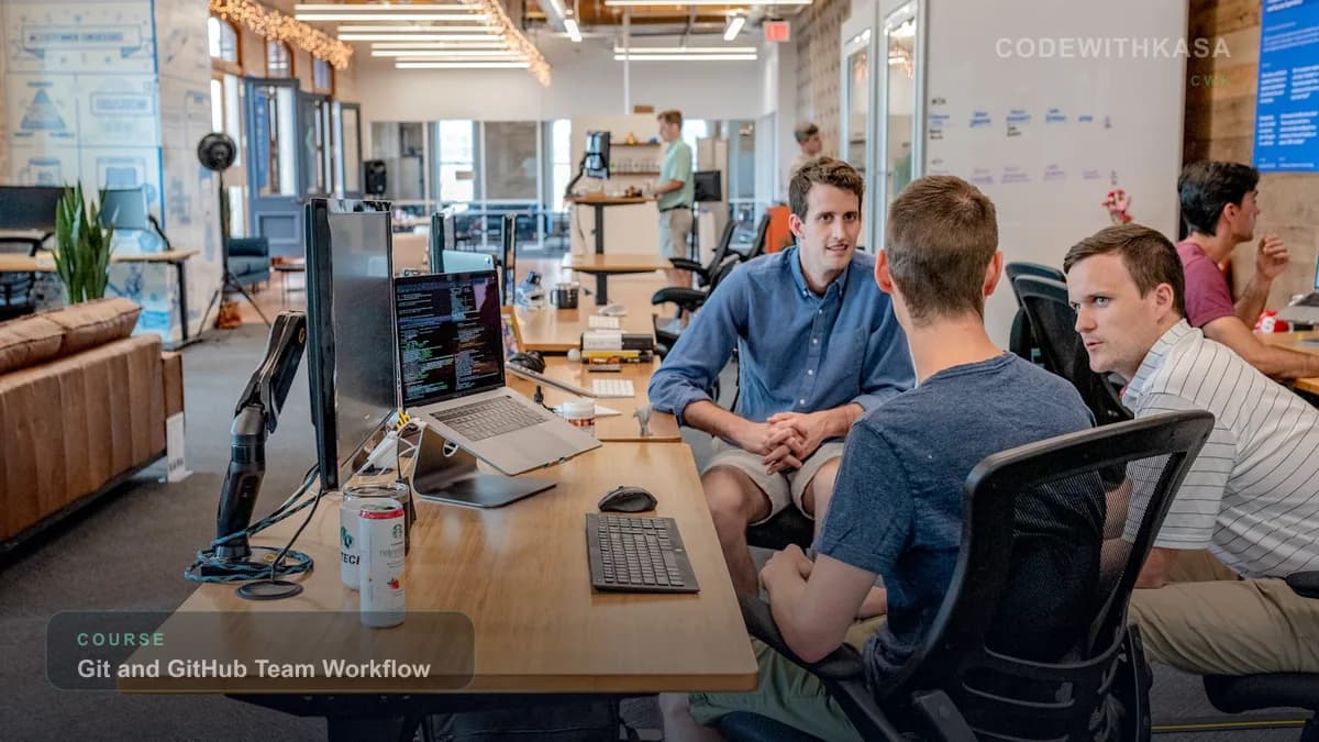 Git and GitHub Team Workflow